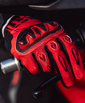 Discover a wide range of biker clothing, gloves, and protectors to