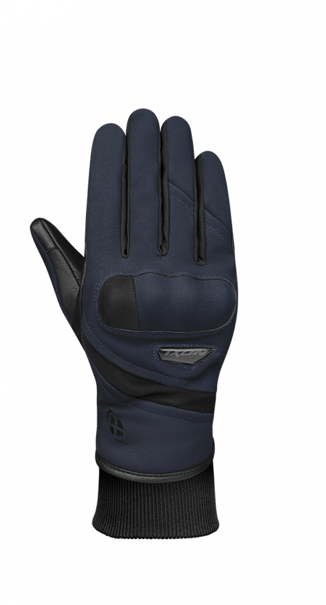 Guantes IXON PRO SHIFT hombre. Guantes moto invierno de piel negros