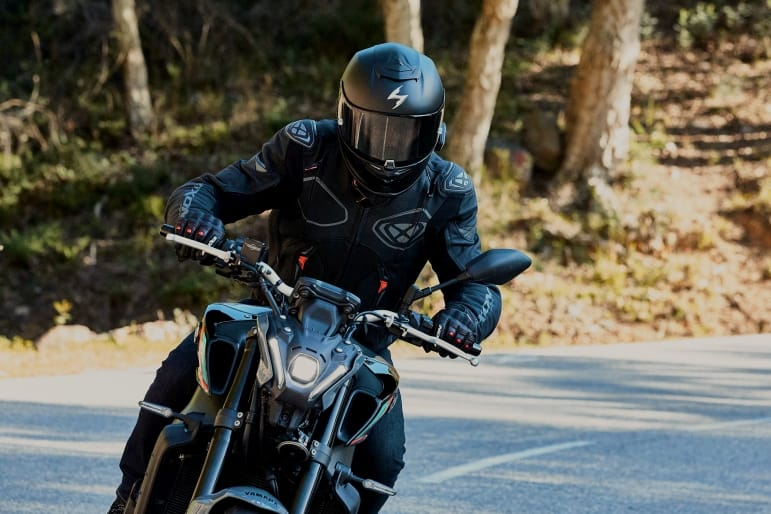 Blouson moto Roadster Homme blouson de moto cuir design sportif